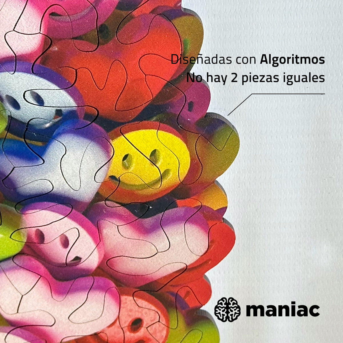 Puzzle Caramelos: Explosión de color y diversión en cada pieza - Maniac Puzzles