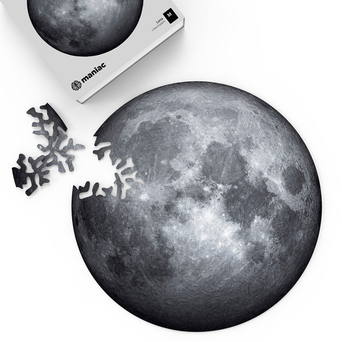 Nasa Rompecabezas Luna Puzzle NASA Ronda De 500 Piezas Luna