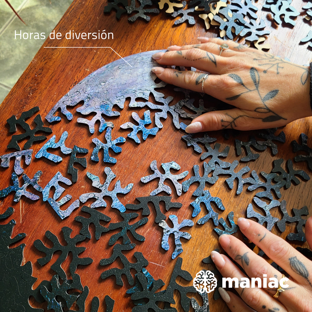 Puzzle Venus: Paisajes volcánicos y colores intensos en cada pieza - Maniac Puzzles