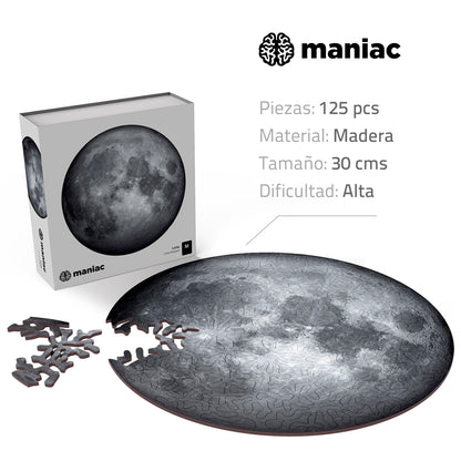 Puzzle Luna: Revive la majestuosidad del satélite con cada pieza - Maniac Puzzles