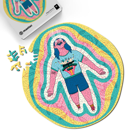 Puzzle Magical Mystery: Sumérgete en un mundo de color y fantasía psicodélica - Maniac Puzzles